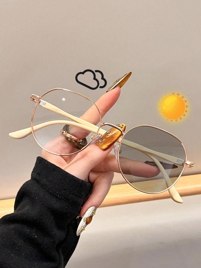 Elegant Classic Round Polarized Sunglasses for Women, UV Protection & Stylish Design, Perfect for Driving & Outdoor Activities Elegant Classic Round Polarized Sunglasses for Women, UV Protection & Stylish Design, Perfect for Driving & Outdoor Activities