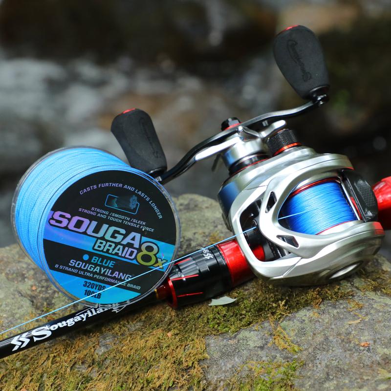 Sougayilang Braided Fishing Line - 320 Yards, Pro Grade Performance for Saltwater & Freshwater- Sougayilang Braid,Tackle Accessories