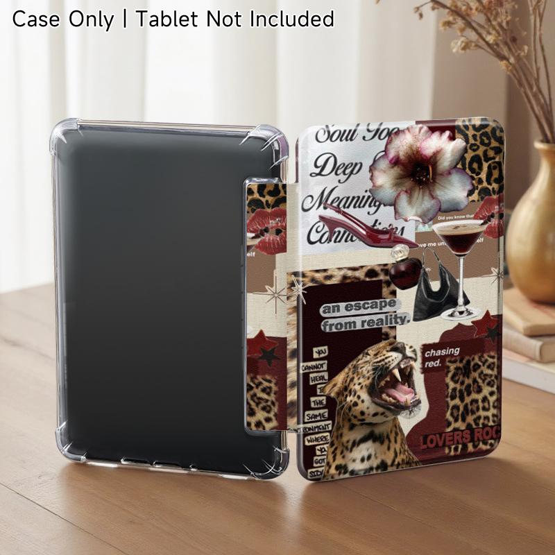 Suitable for Kindle e-book reader case, Kindle Accessories, Kindle Paperwhite 5 (2021), Kindle Colorsoft Signature Edition 7inch, Kindle 11th Generation (2022/2024) Cover, with sleep/wake function, reinforced corners, full protection, durable shell