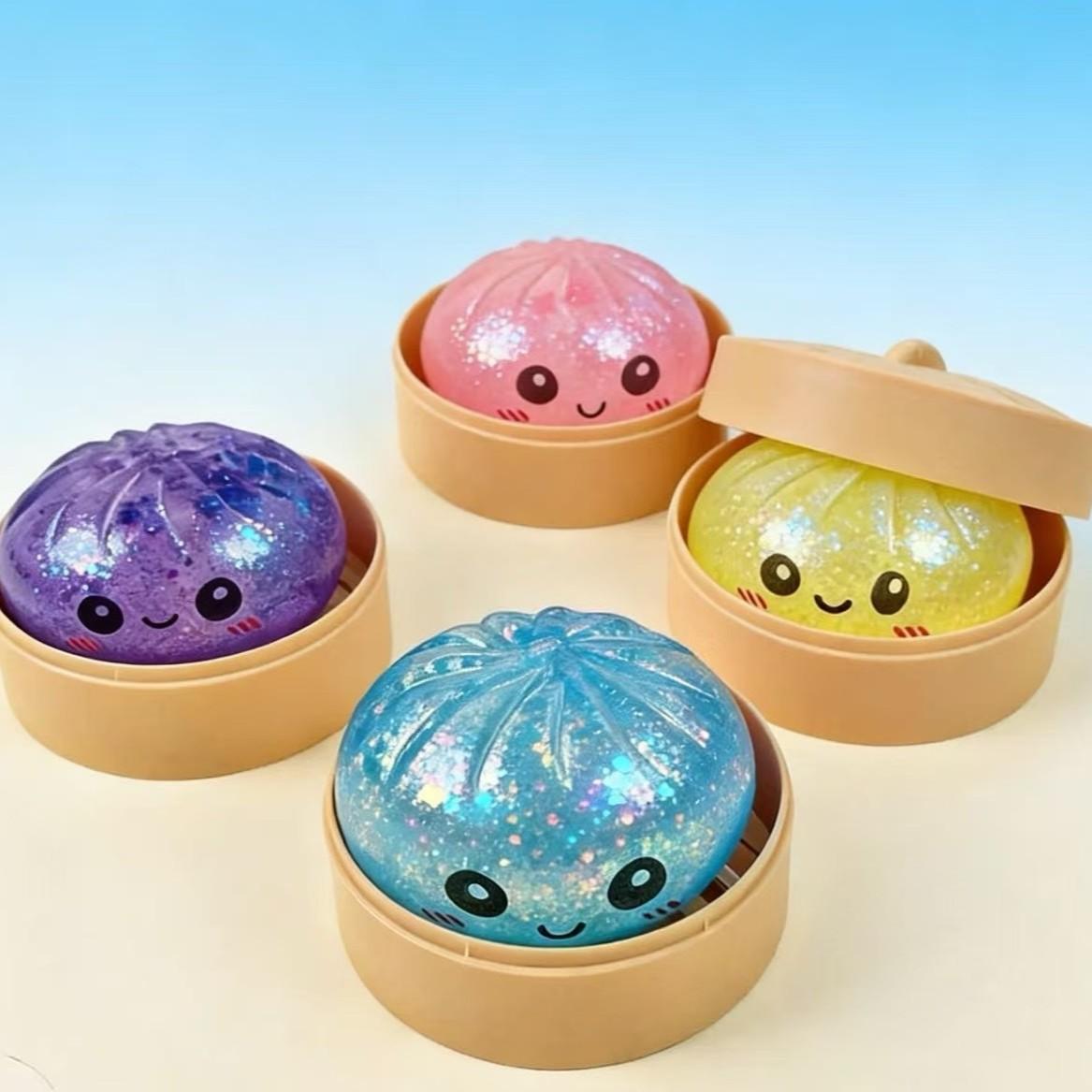 5 Piece Squishy Blind Box Set, Slow Rebound Stress Relief Toy, Soft Q-Tip Fidget Toy, Kids Anxiety Relief Sensory Toy, Party Gift, Birthday Gift