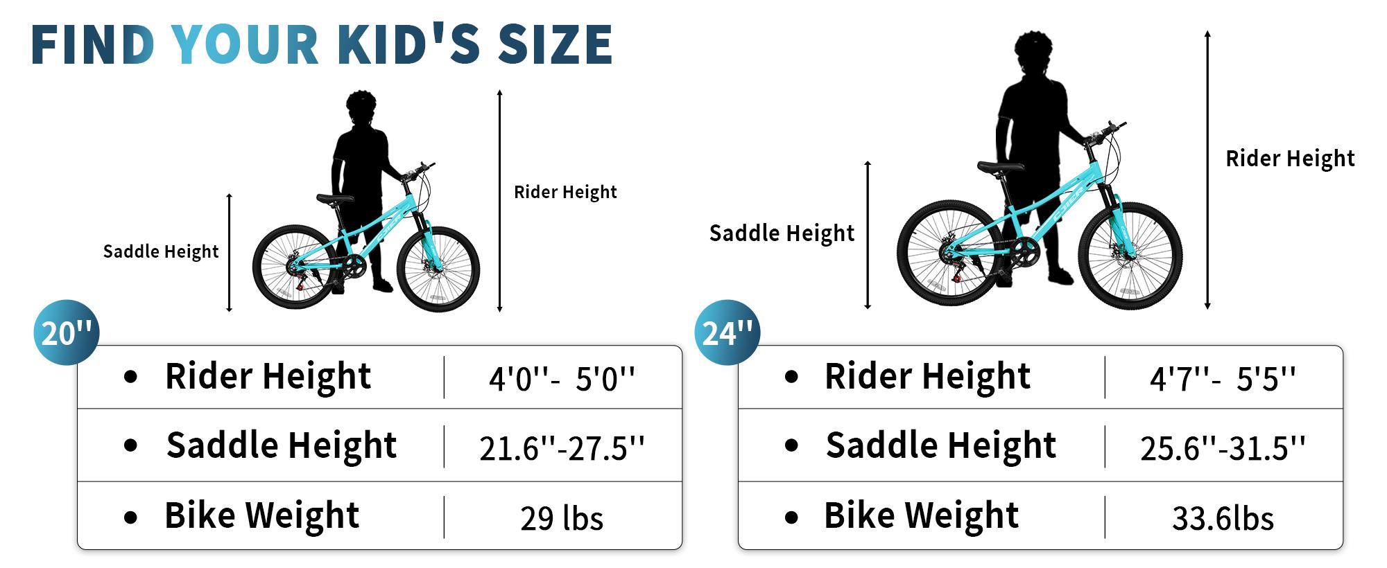 20/24 Inch Kids Mountain Bike,Adjustable Height , 7 Speeds, Bike for Kids 6-14, Boys & Girls Bike with Suspension Fork,Double-disc Safety Brake,, Anti-Slip Tires, Multi Color 20/24 Inch Kids Mountain Bike,Adjustable Height , 7 Speeds, Bike for Kids 6-14, Boys & Girls Bike with Suspension Fork,Double-disc Safety Brake,, Anti-Slip Tires, Multi Color
