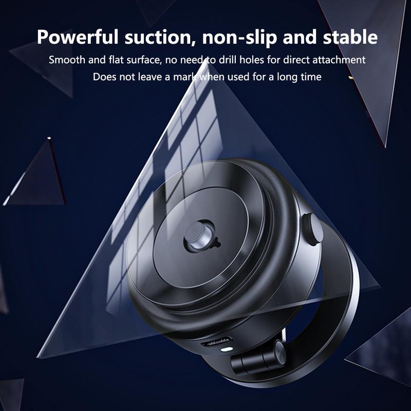 360° Rotatable magnetic car stand, smartphone stand, electric vacuum adsorption, magnetic phone stand, magnetic car windshield, dashboard, kitchen, office, general automotive accessories