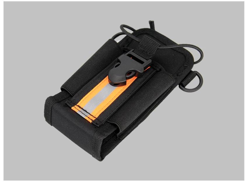 Firefighting Tactical Shoulder Strap Harness, Rescue Team Walkie Talkie Backpack, Universal Adjustable Shoulder Strap Radio Pouch, Walkie Talkie Holster For Portable Radio Holder protect Case