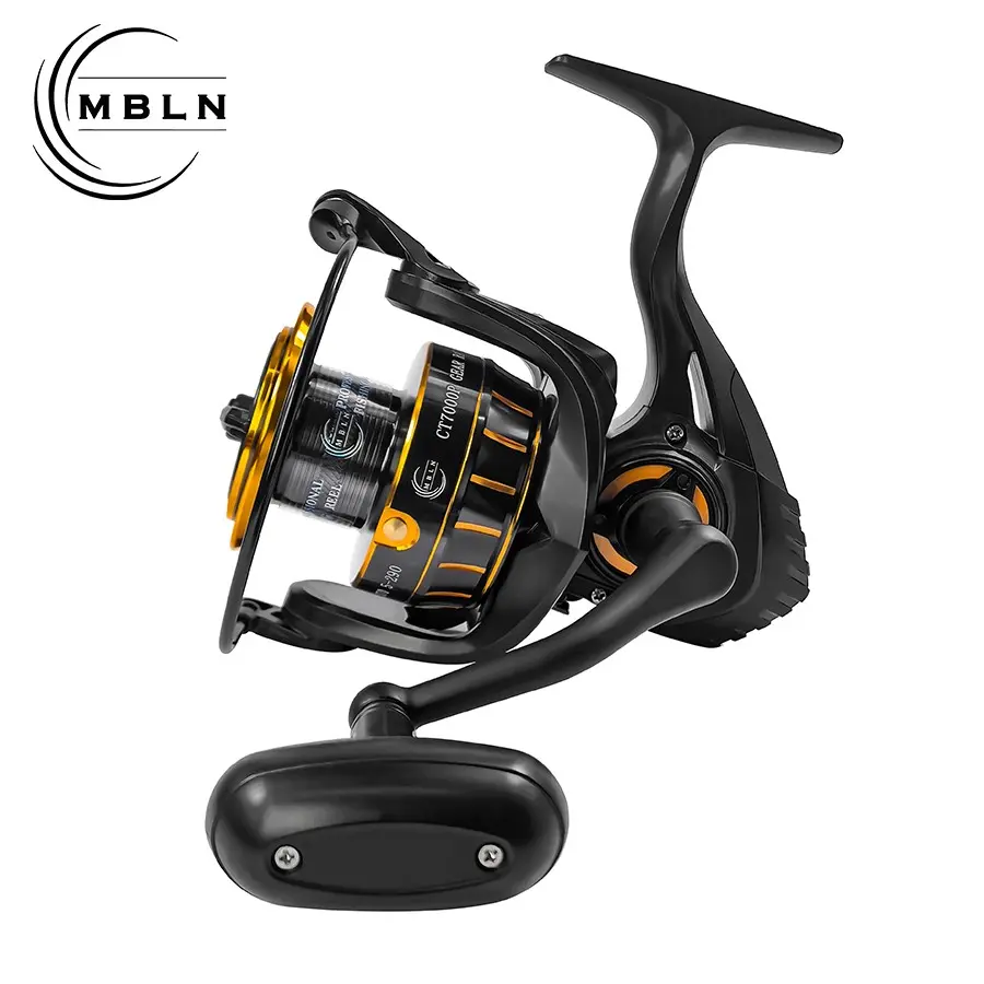 Mbln 2000-7000 Spinning Fishing Reel, Aluminum Alloy Spool Handle, Casting Reel, Surf Rod Reel, Sports Equipment
