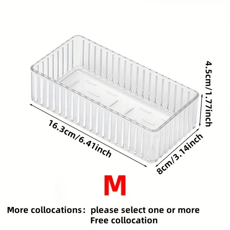 Multi-Drawer Storage Organizer Set, Stackable and Adjustable, for Cosmetics, Office Supplies, Desk Essentials, Home Organization