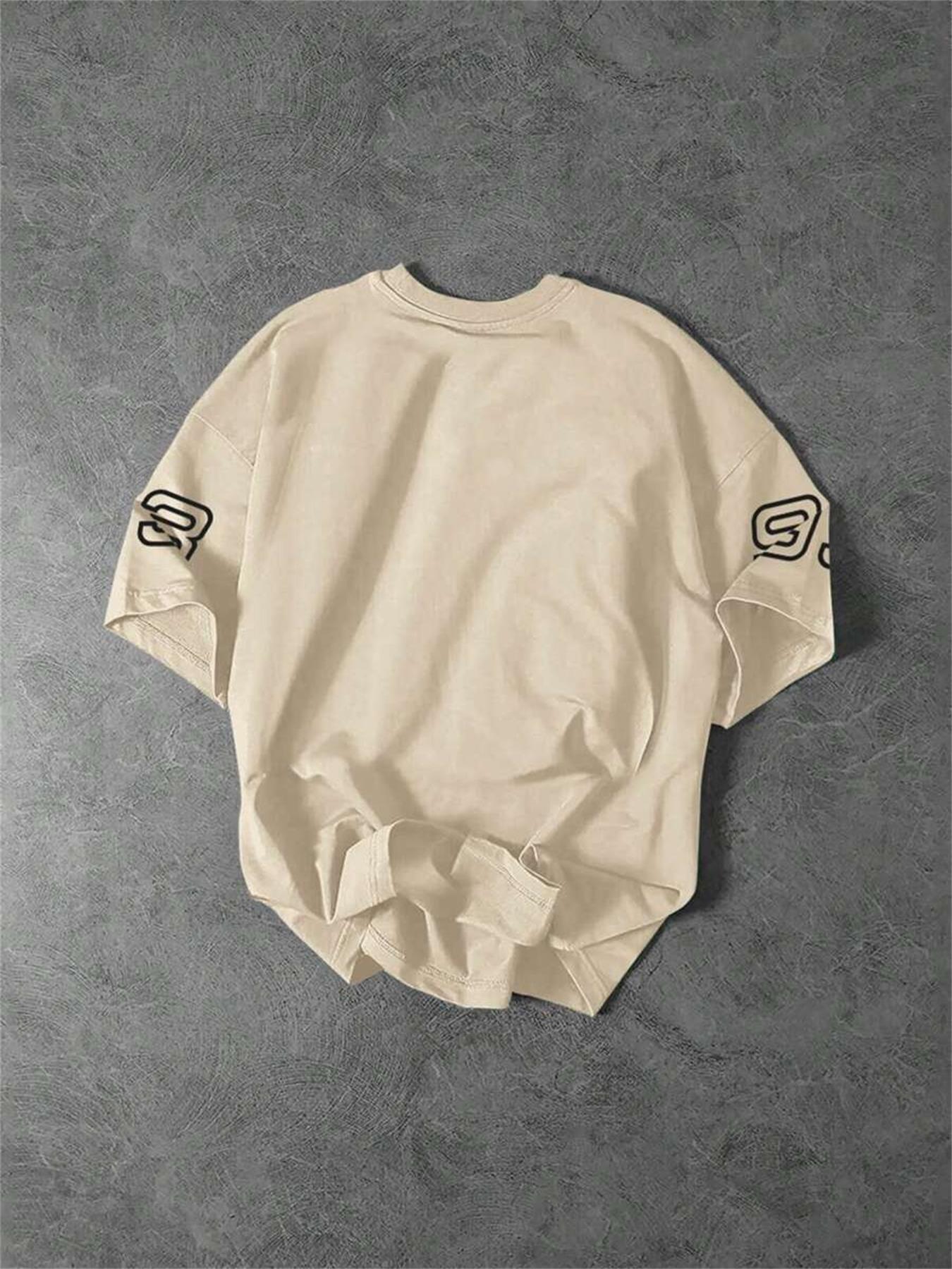 Men's Regular Fit Chicago Letter Print Round Neck Graphic Sweatshirt, Casual Fashion Long Sleeve Pullover for Daily Wear, Men's Top for Summer, Hoodie