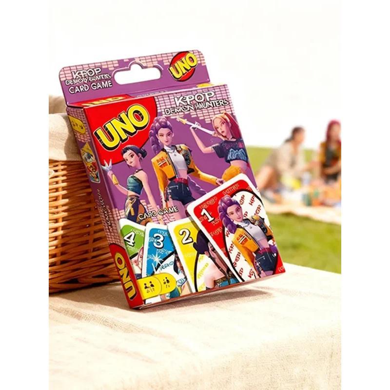 Inspired Kpop Uno Card Game Set, Suitable for Kids Teens Adults, Family Friendly Desktop Game, Fun Poker Cards, Birthday Gift Toy Entertainment