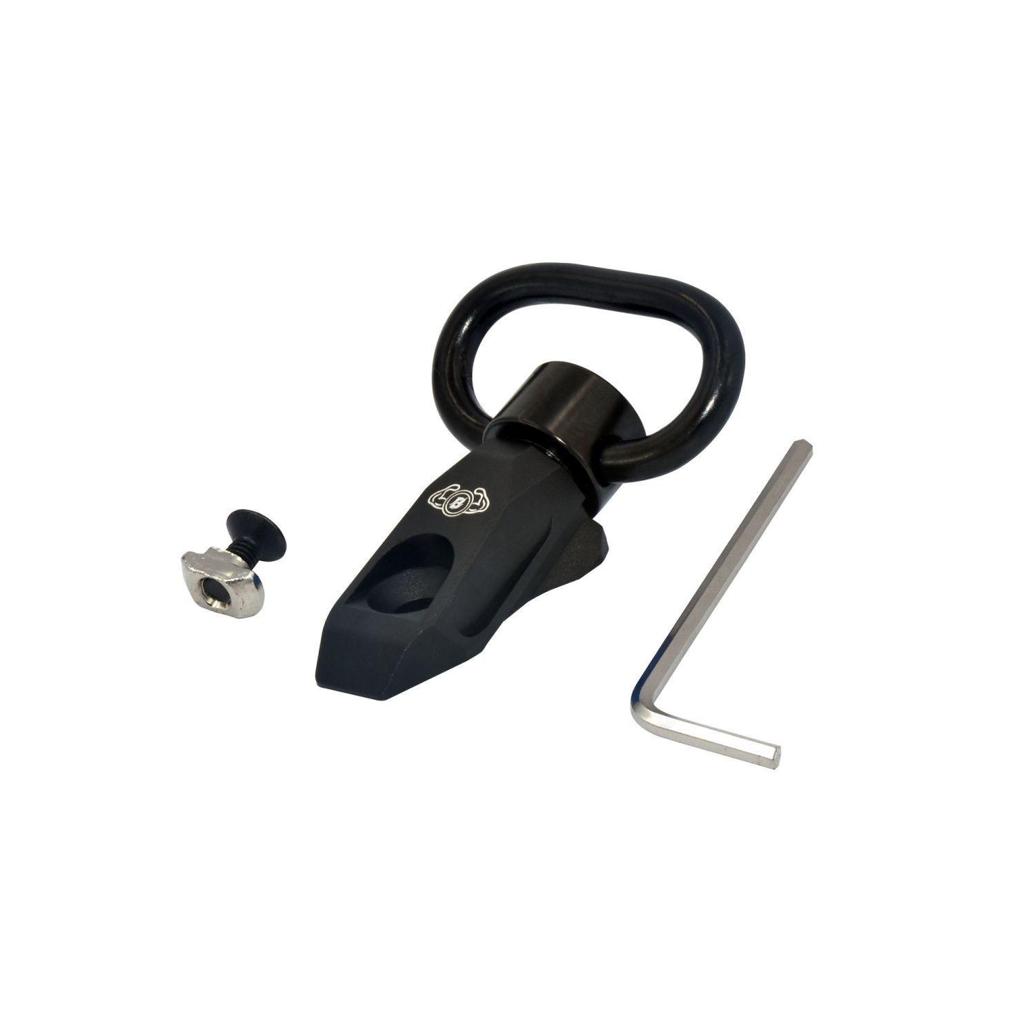 New High-quality BD Metal Quick Release Sling Buckle, Multi-function Single & Double Point Sling Strap Buckle for Outdoor Sports, Cameras, Bags, Molle Bag, Tactical Backpack Strap Loops