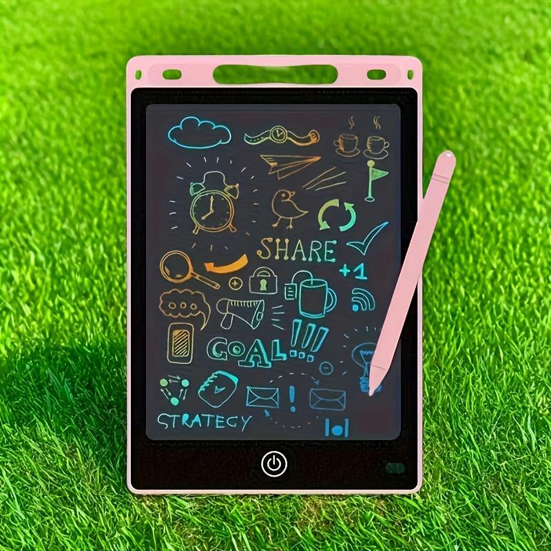 LCD Writing Tablet with Colorful Screen, Drawing & Stylus, Battery-Powered, Educational Board Game, Ideal Gift, Interactive Learning Tool