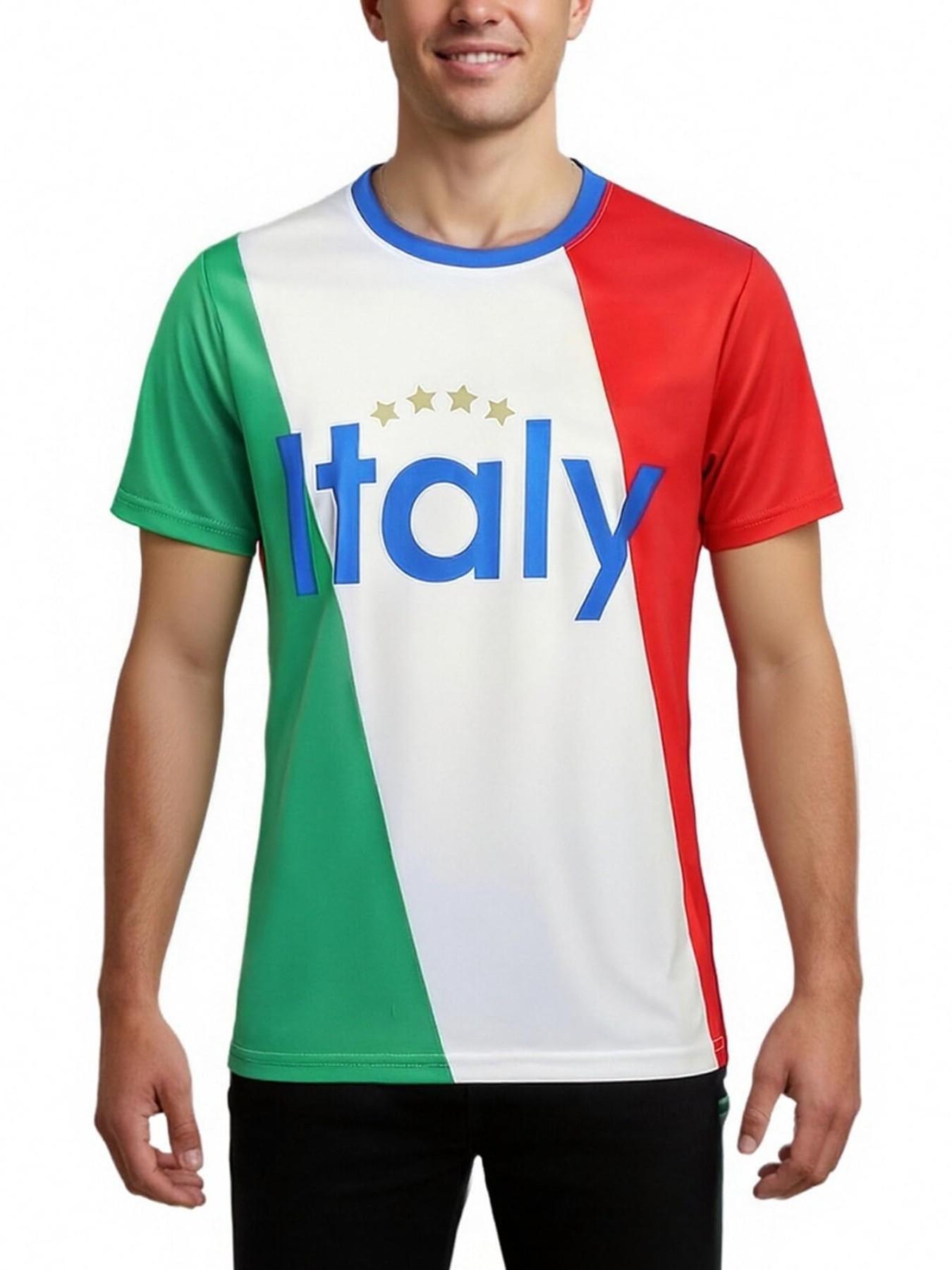 2026 National Flag Jersey, Belgium France Netherlands Croatia Portugal Spain Italy England, Sports T-shirt for watching games on-site，Short Sleeve, Quick-Dry, Moisture-Wicking