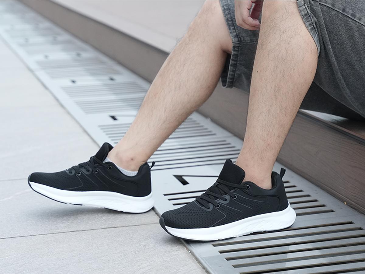 Ortho+rest Men Wide Toe Box Shoes Pain Relief Running Shoes Wide Width Sneakers for Ingrown Toenail Closed Trainer Walking Shoes Men's Casual