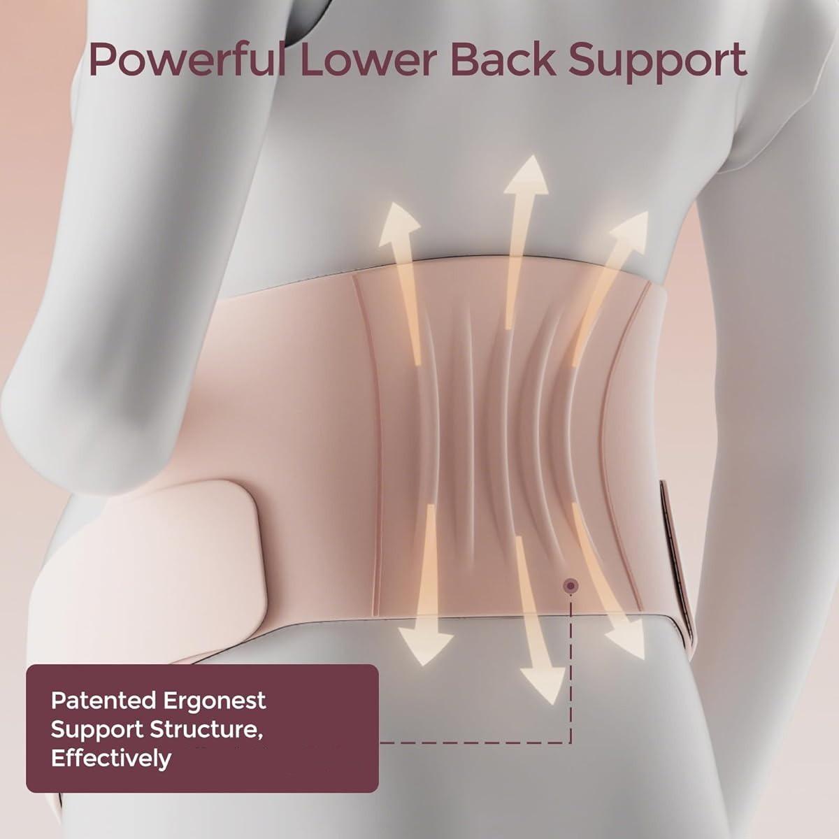 Pregnancy Belly Band, Cozy Support Ergonomic Maternity Belt, Invisible Pregnancy Support for Back, Abdomen, Waist Comfort