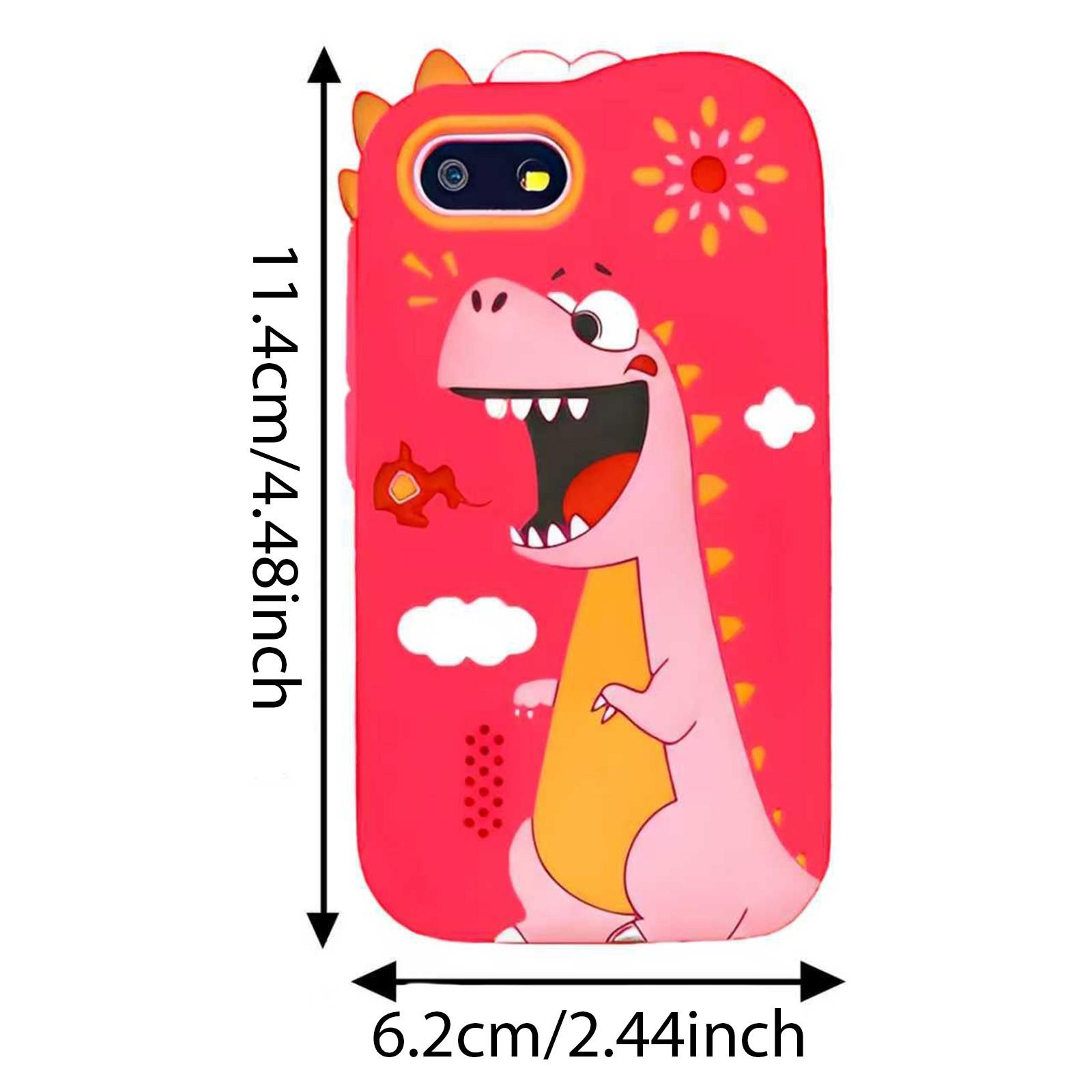 Kids Smart Phone Dual Camera Toy With 2.8 Inch HD Touch Screen Music Player And Learning Games Perfect Birthday Gift For Children