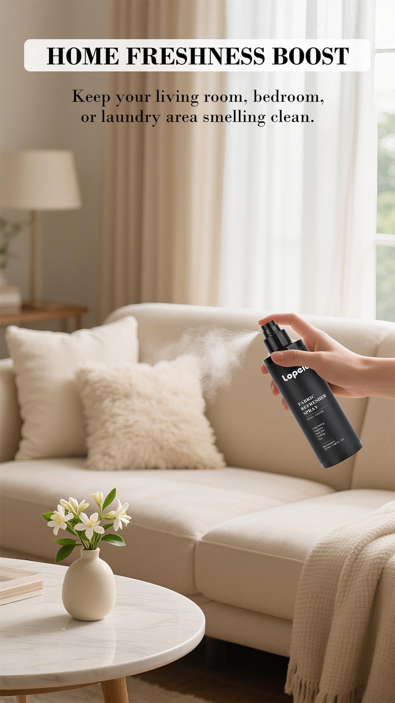 Lopeie Fabric Refresher & Room Spray – Non-Toxic, Pet & Kid Safe, Long-Lasting Fresh Scent (8oz)