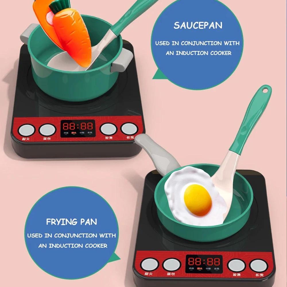 69-Piece Toddler Kitchen Pretend Playset with Pots, Pans, Utensils & Play Food, Play Kitchen Accessories for Ages 3+, Ideal for Classroom, Holiday & Birthday Gifts, 3 - 4 Years