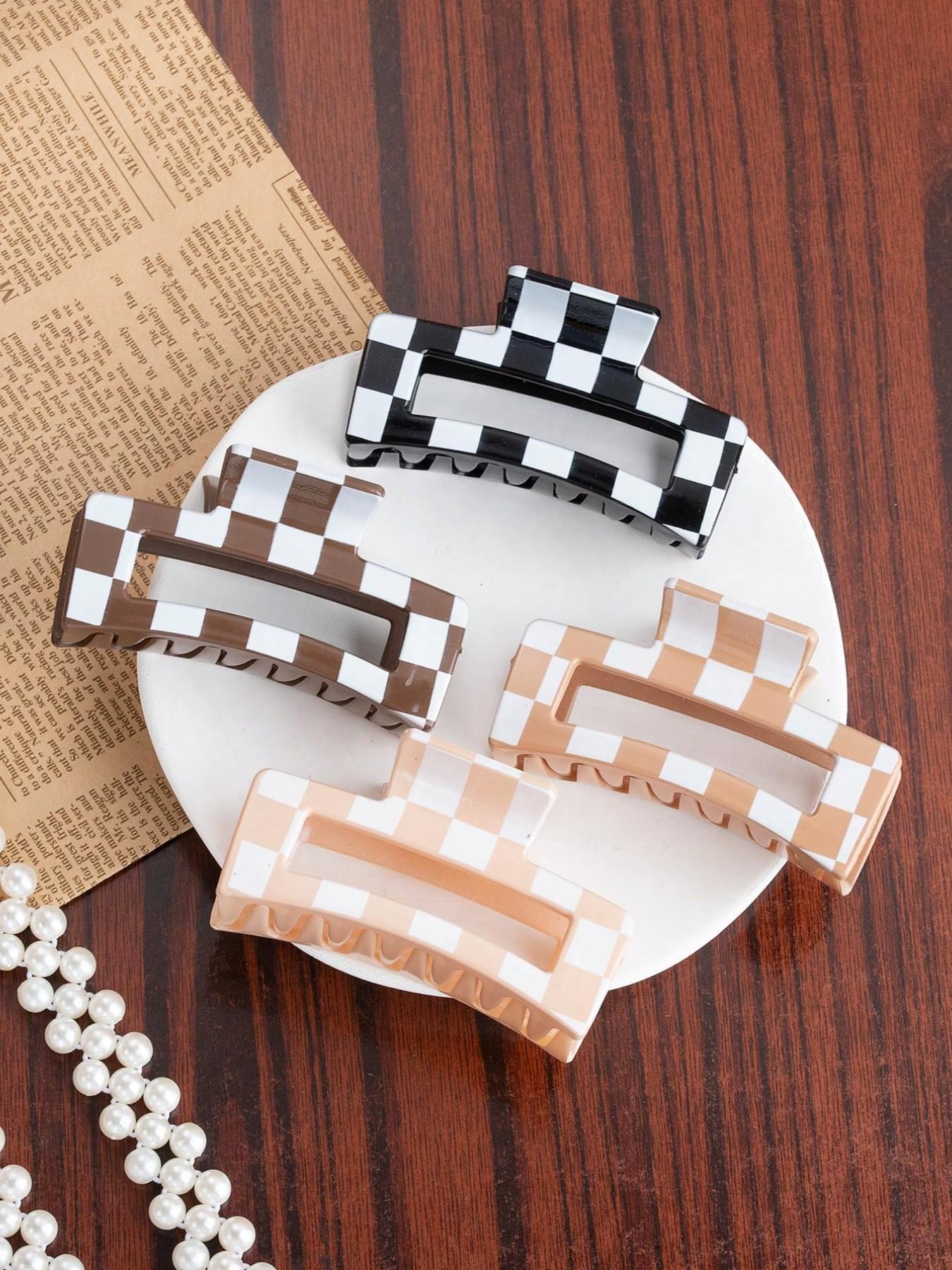 4pcs Thick Hair Claw Clips, Suitable For Thick & Long Hair, Matte ...