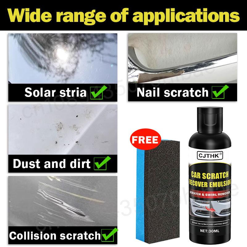 Car Scratch Remover Auto Paint Care Kit Swirl Remove Paste High-Efficiency Scratch Repair Polishing Compound  Anti-Scratch Wax Car Paint Waxing