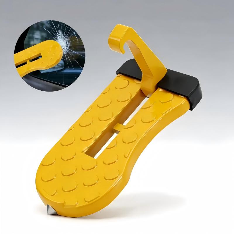 Foldable Suv Roof Step Board with Angle Adjustment, Main Lock Hook, Anti-Damage Pad, Suitable for Cars, Trucks, Vans, Glass Breaker