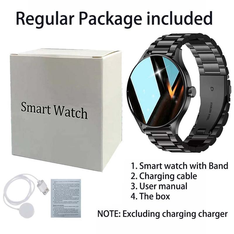 New 2026 Fashion Smart Watch Screen 1.53 Inch HD Holiday Gift for Men Women Bt-compatible Phone Call Health Tracker Sports Mode Notification Reminder