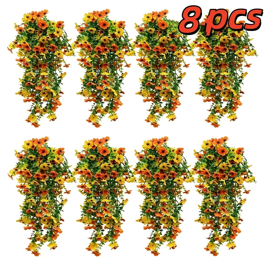 Orange-yellow 8 pieces