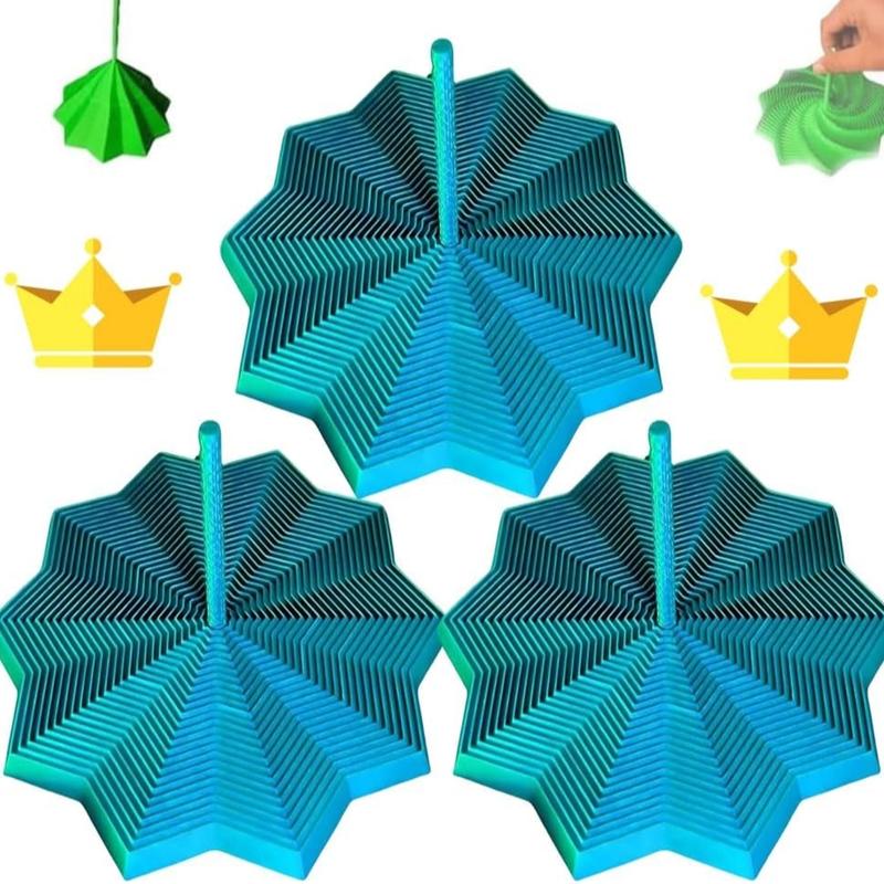 1pc 3D Printed Hexagonal Spiral Stress Relief Fidgeting Toy, Home Decor, Halloween & Christmas Gift, Party Favor, Unique Desk Accessory