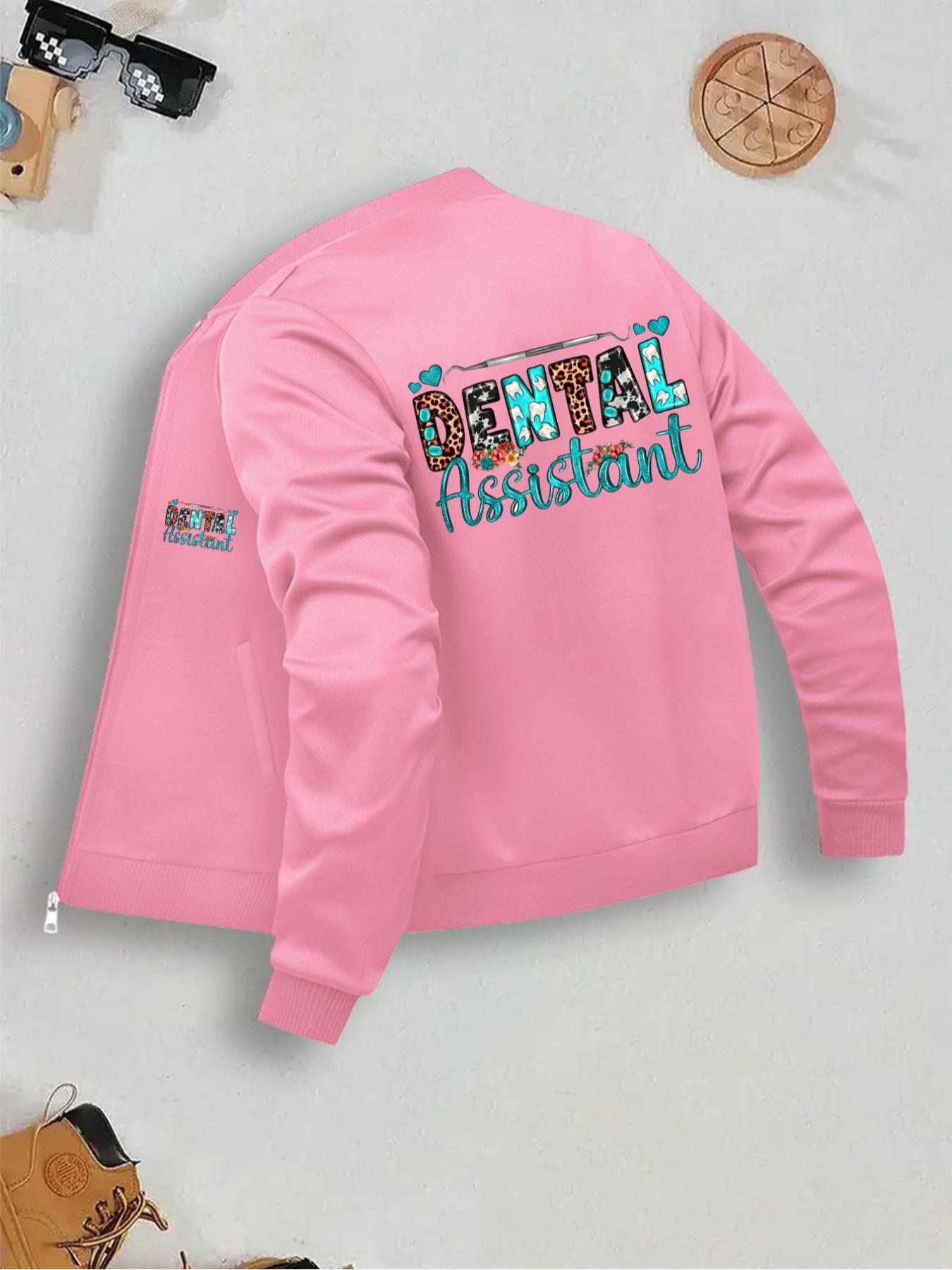 Women's Jacket, Multi-Color Options, Elegant Design, Perfect for Casual and Medical Staff, Fashionable Outerwear, Long Sleeve Fitted Style