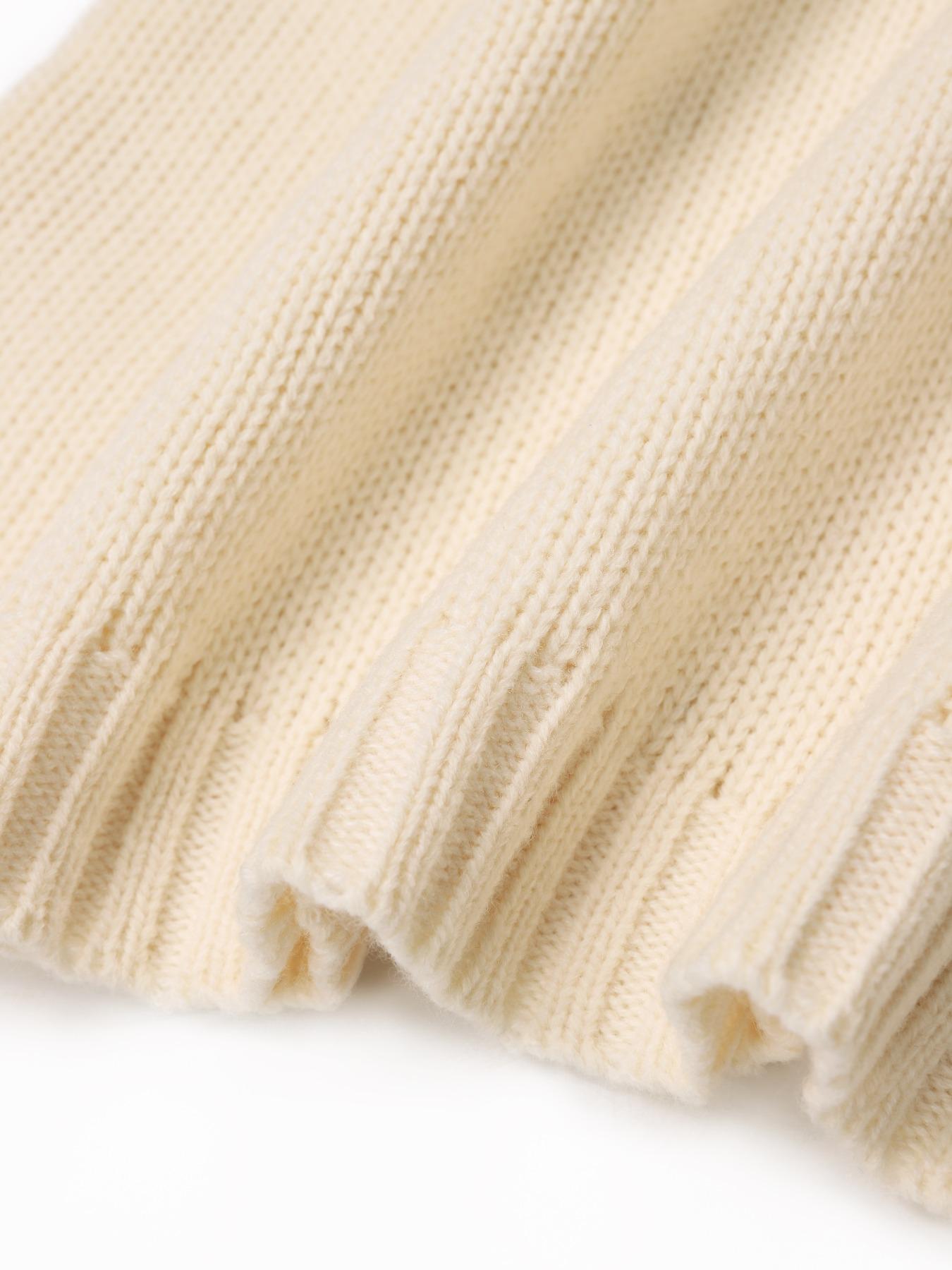 Women's Solid Color Off-Shoulder Long Sleeve Sweater, Casual Knit Pullover for Fall & Winter, Classic Style for Daily Wear
