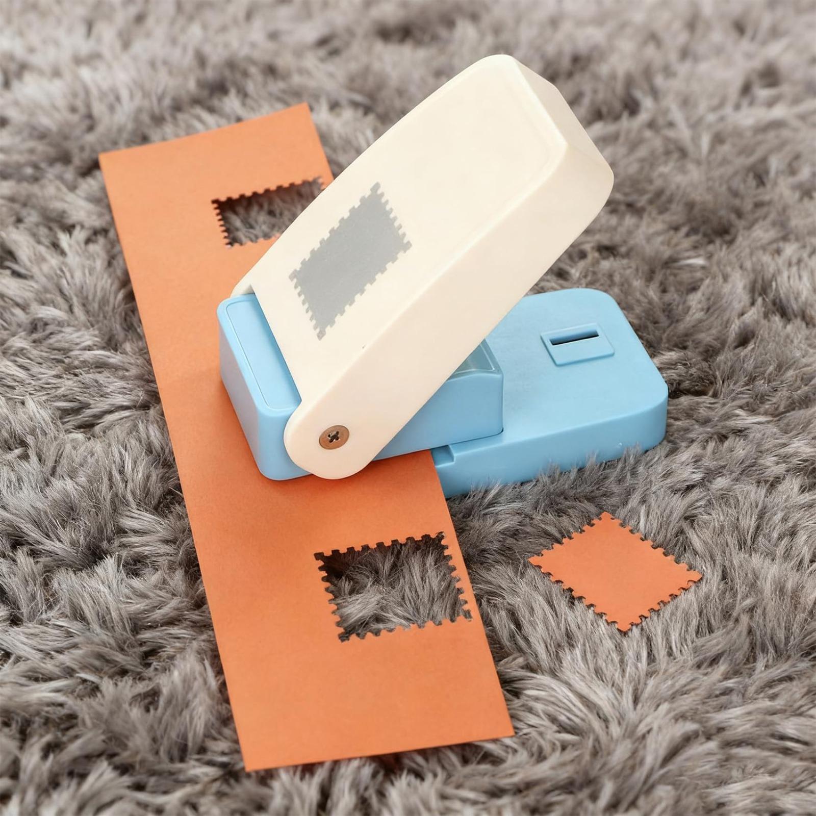 Rectangular stamp punching machine,  DIY business card making gifts ，A rectangular lever stamp punching machine used for paper-making scrapbooks