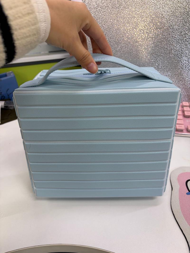 Waterproof Travel Toiletry Bag 2026 New Foldable Cosmetic Case Cosmetic Pouch Large Capacity Organizer with Compartments for Toiletries Skincare Products