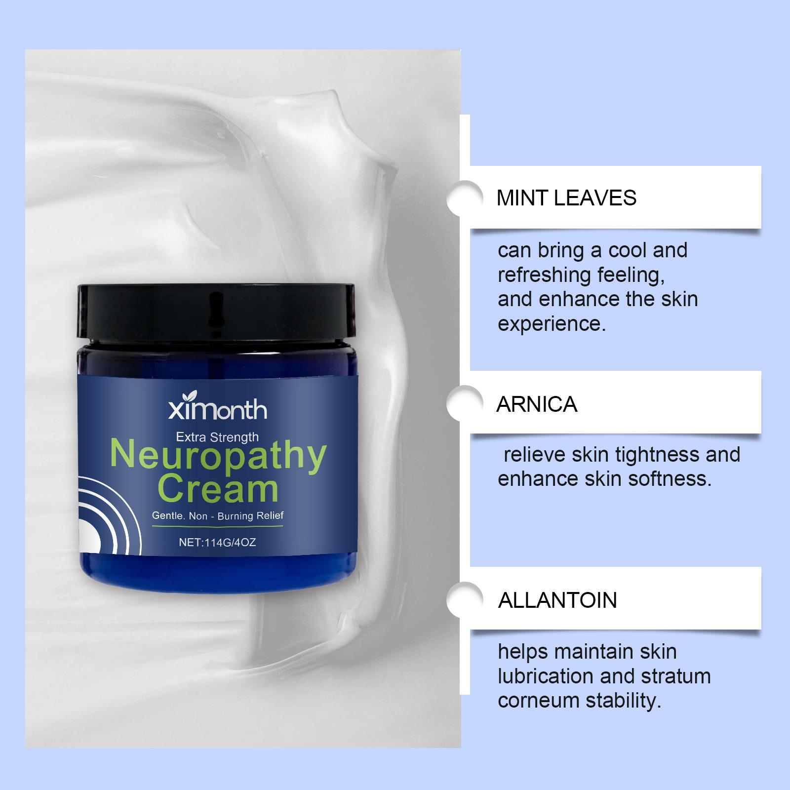 BUY 1 GET 3 FREE Neuropathy Cream .Soothing Cream for Feet,Legs, Hands, Etc. AloeShea Butter Gentle Clove Moisturizing Body CareDaily
