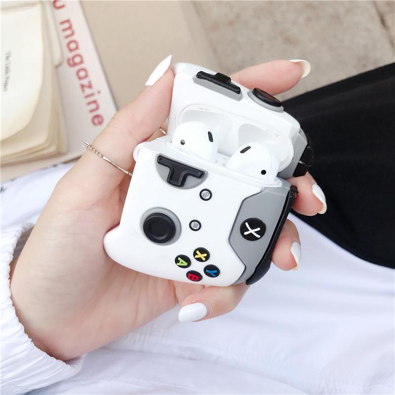 1 game controller headphone case,Cute wireless Bluetooth earphone case, Earphone Protective Cover, drop resistant, durable and stylish accessory, suitable for AirPods pro3/1/2/3/4/pro/pro2(Different models may have different shapes)
