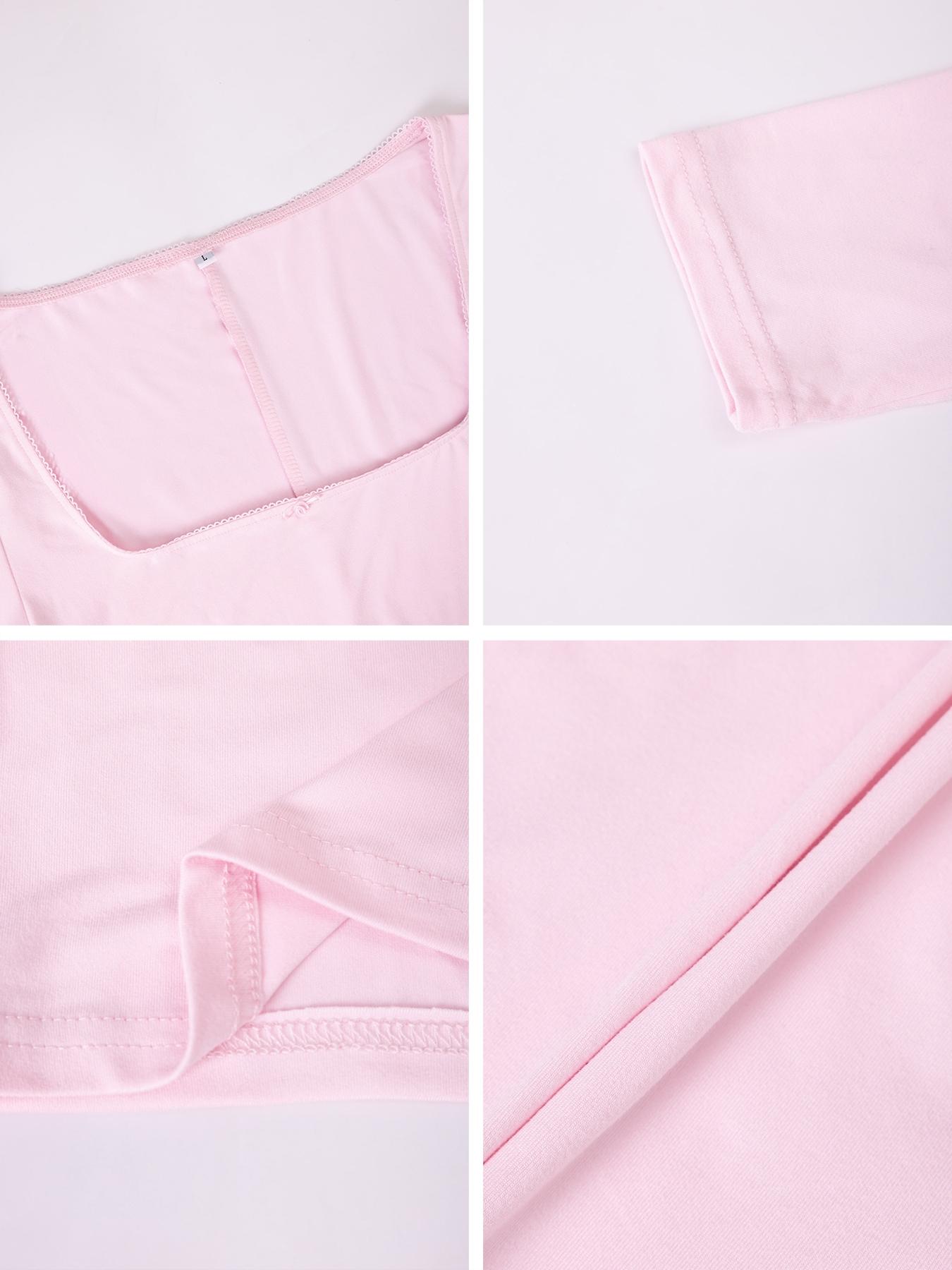 Women's Casual Slim-Fit Long Sleeve Jumpsuit, Knit, Plain Pattern, Fall Season Wear, Comfortable & Stylish Design for Daily