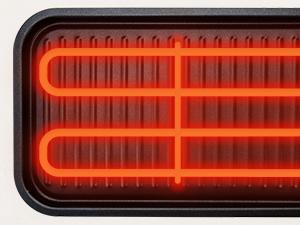 Pukomc Compact electric indoor grill with 5 heat settings, non-stick coating & removable drip tray. Dishwasher-safe for easy cleaning—ideal for quick, smokeless BBQ anytime.