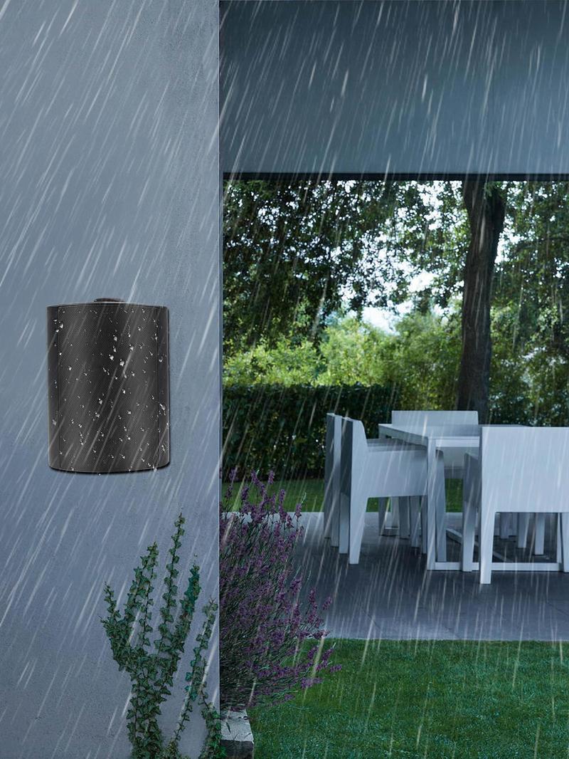 Live-Herdio Waterproof Wall Mount Speaker System Active + Passive Pair Wireless Bluetooth Compatible Indoor/Outdoor Stereo Sound Set with AUX IN--4inches 200 Watts /5.25 Inches 300 Watts /6.5inches 400 Watts Live-Herdio Waterproof Wall Mount Speaker System Active + Passive Pair Wireless Bluetooth Compatible Indoor/Outdoor Stereo Sound Set with AUX IN--4inches 200 Watts /5.25 Inches 300 Watts /6.5inches 400 Watts