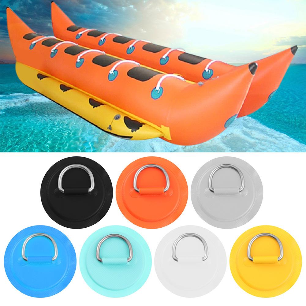 Surfboard inflatable boat accessories SUP paddle board yacht elastic rope buckle stainless steel D-ring buckle