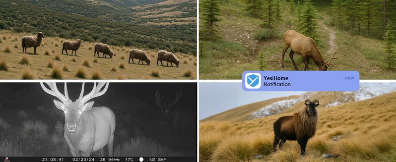 4G LTE Solar GameCamera-2K Live Video, No Power CordRequired,WiFi Not Supported,RemoteAPPControlled, WaterProof, Motion Activated,NightVision,4G Data Cellular Card Included (Datarefill is required for 4G data usage)