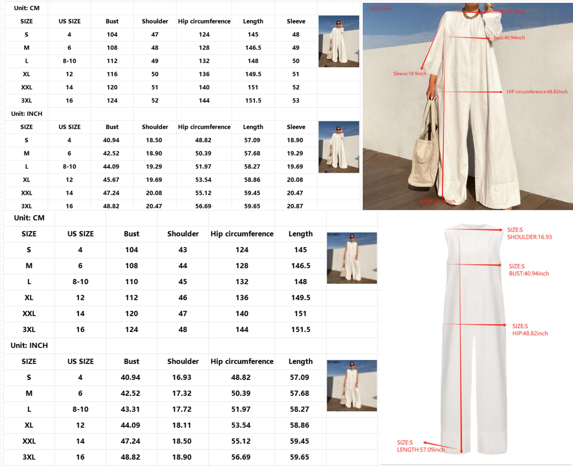 UOOZEE Women's Solid Color, Multicolor Sleeveless Wide Leg Jumpsuit with Pockets - Casual Loose Fit Overall Cotton Blend Minimalist Style Springtok Womenswear