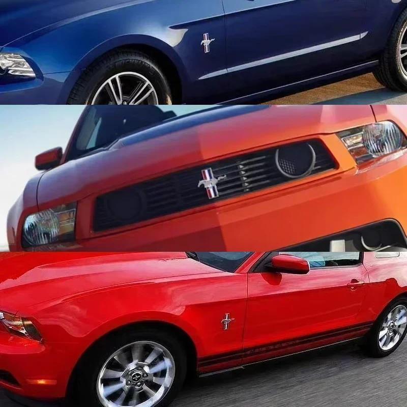 Car 3D Metal Badges Trunk Body Window Side Decoration Sticker For Ford ST Line Focus Mustang Fiesta Puma Ranger Kuga MK7 MAX F15