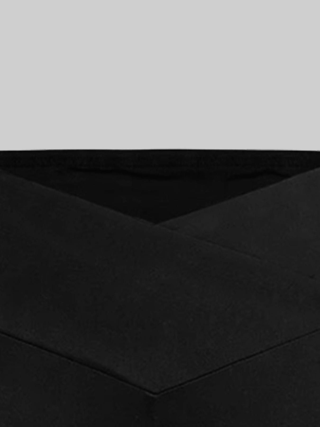 Women's leggings, crossover waistband, flared pants, Casual Slim Fitting, Gothic Fallen Angel pattern, comfortable fit, suitable for all seasons, stylish women's everyday bottoms, versatile and easy to match.