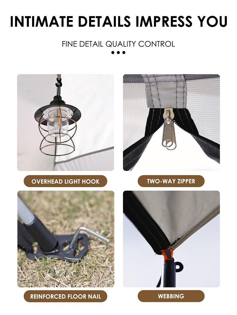 4 Person Easy Pop Up Tent outdoor camping tent Waterproof Automatic Setup 2 Doors-Instant Family Tents for Camping Hiking & Traveling Outdoor