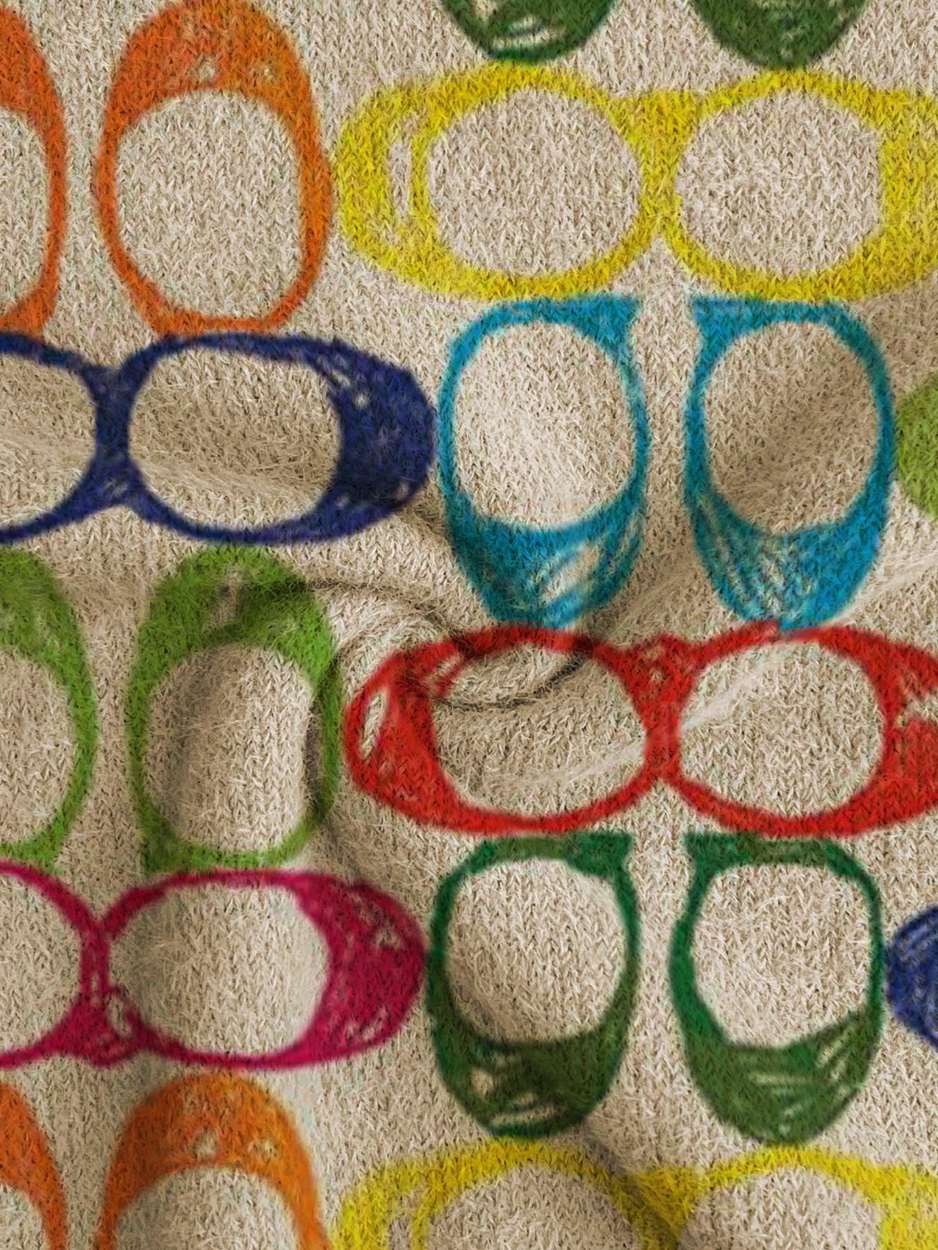 Women's Colorful Geometric Pattern Stand Collar Fitted Sweater, Fall Winter Casual Long Sleeve Knitwear, Comfortable Warm Daily Wear