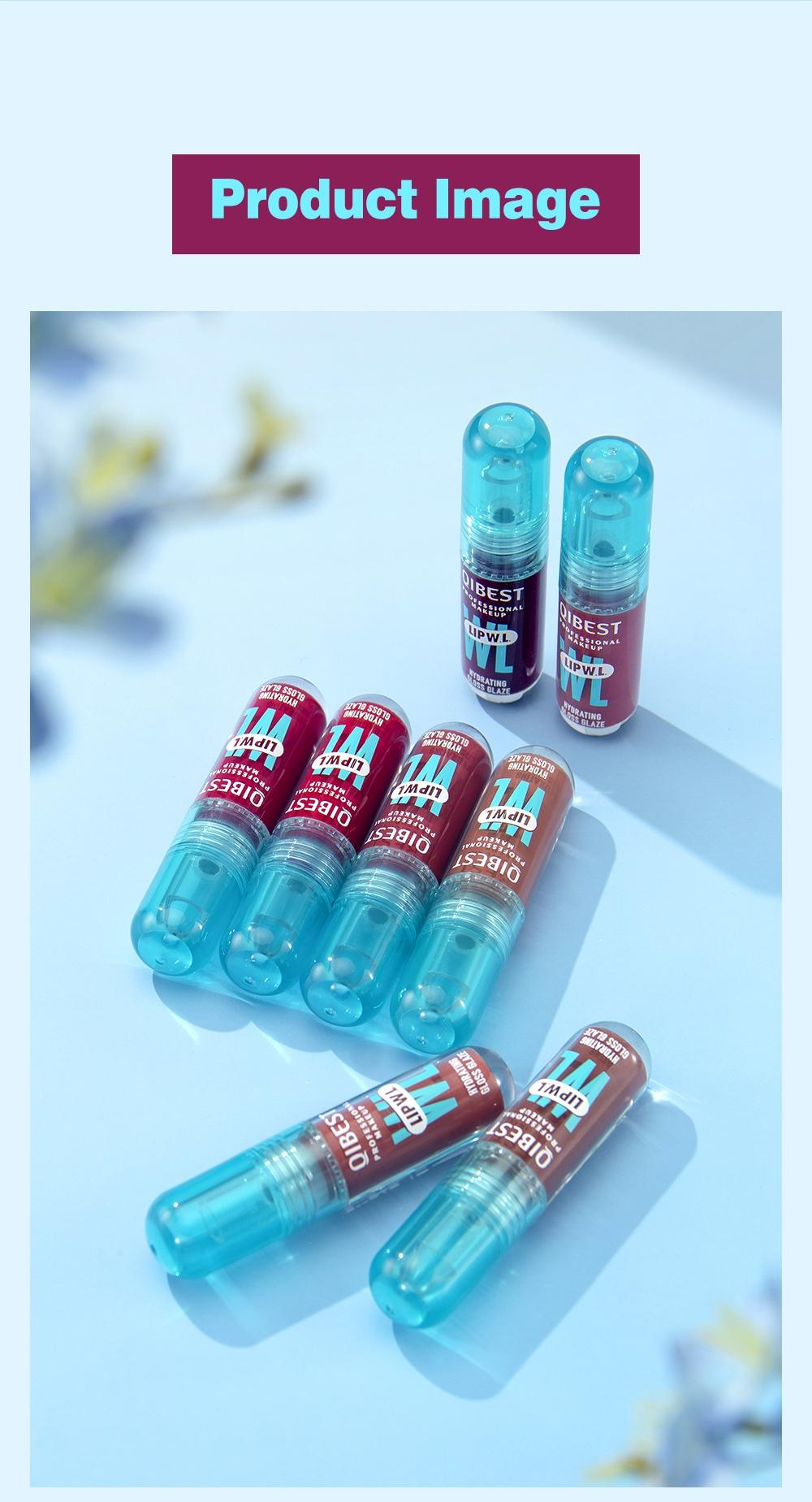 Hydrating Mirror Gloss Lipstick, Long-Lasting Moisture, Non-Greasy, Dewy Finish, Available in 8 Colors, Formaldehyde-Free, Single Item