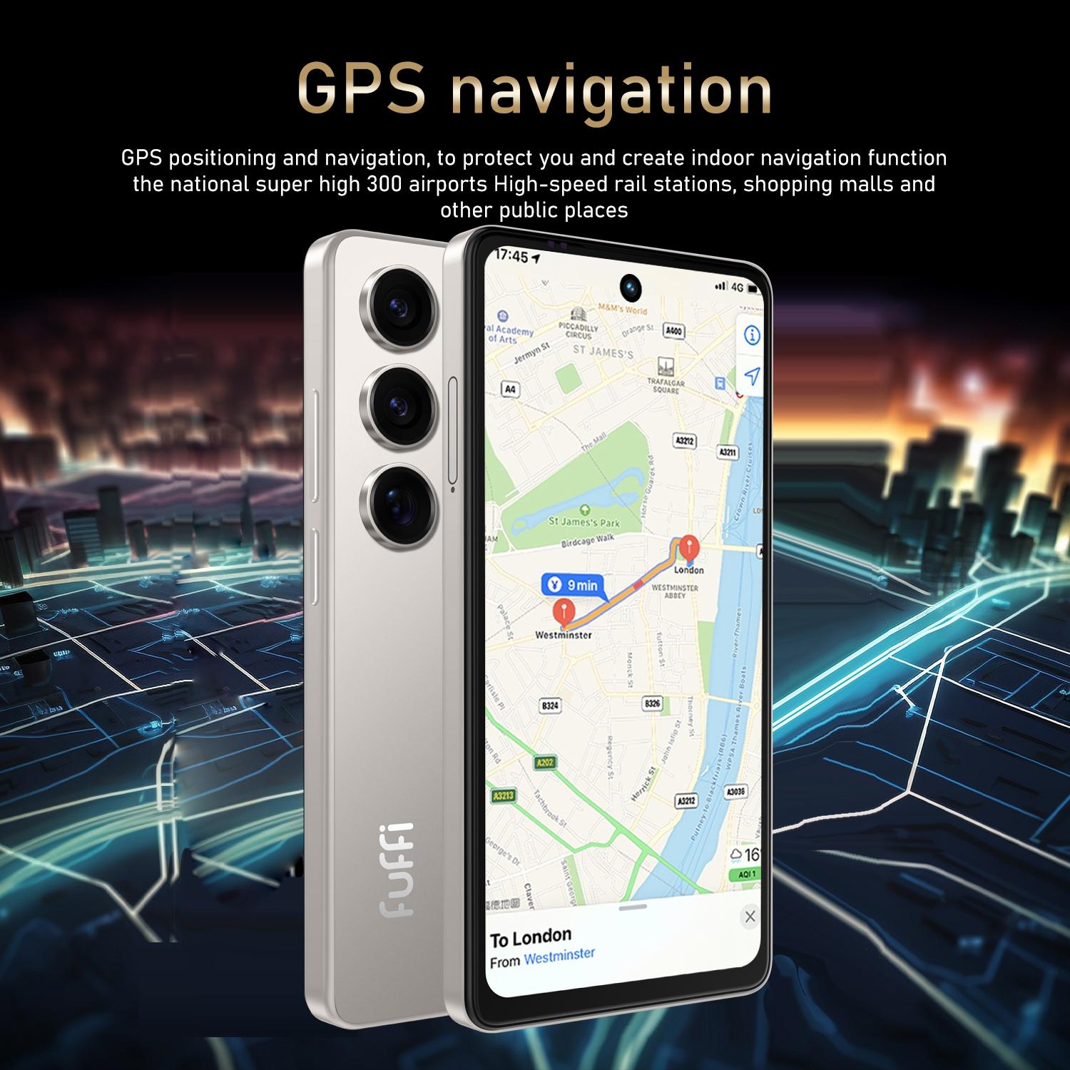 FUFFi-Android Phone, 5.5 Inch Display, 4+64GB ROM/32GB ROM, Dual Sim ,5+13mp Camera, 4G Network,2500mah Battery, Mini Max Smartphone, Android Cell Phones