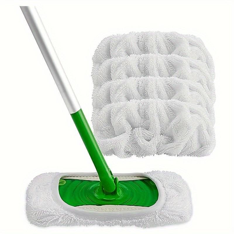 Microfiber Cleaning Mop Replacement Pad, Flat Floor Mop Cloth, Washable And Durable Replacement Mop Cloth, Wet And Dry Use, Easy To Clean, Cleaning Supplies, Back To School Supplies, Reusable Mop Pads
