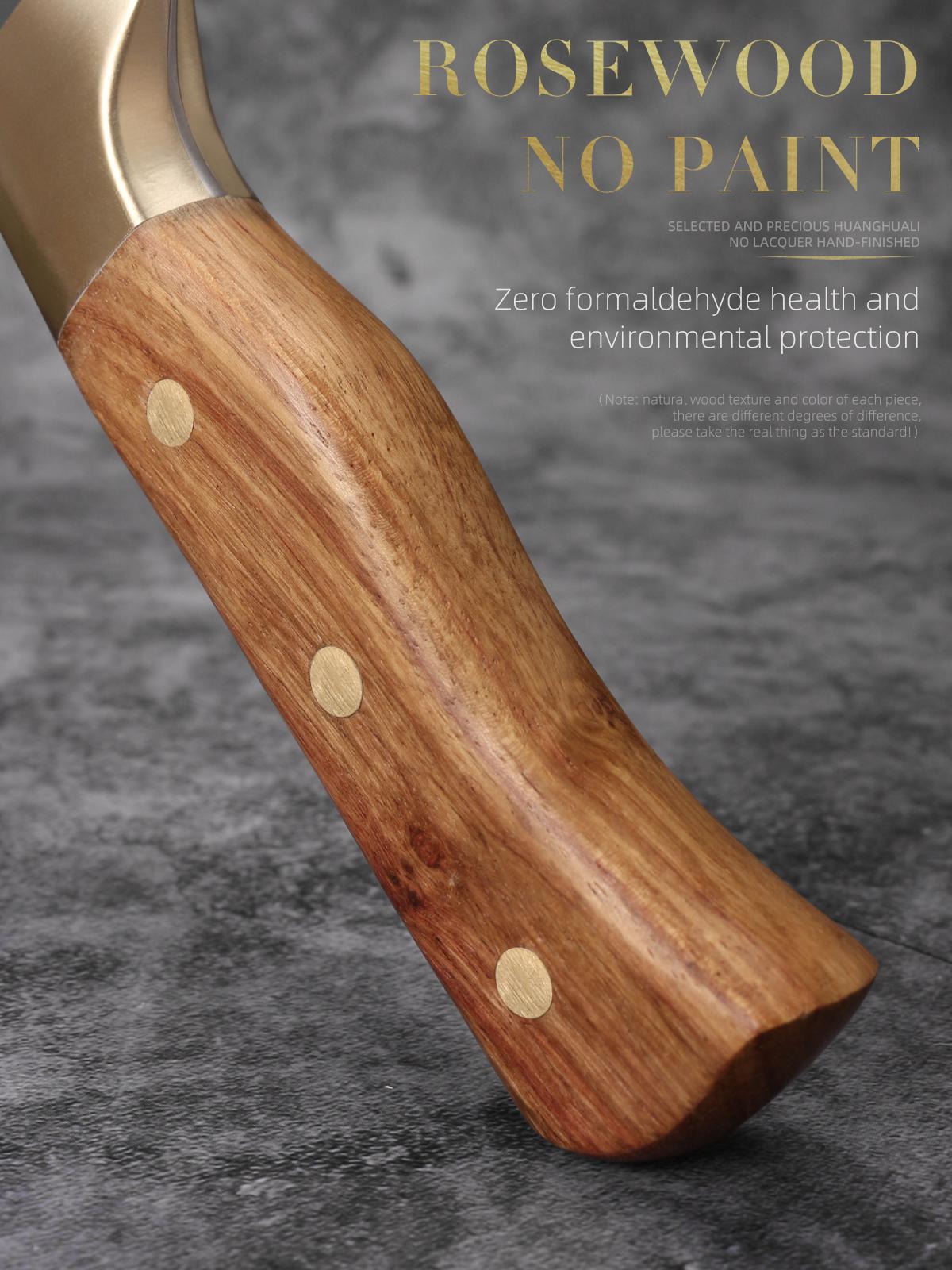 Stainless Steel Beef Specific Cutting Knife - Hand Forging Boning Knife for Professional Bone Cu  tting Precision Kitchenware