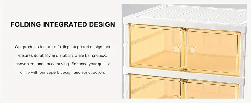 9 tier Ultimate Foldable Shoe Organizer – Fits 18 Pairs Space-Saving Stackable Cabinet Rack Clear Door Plastics Stackable 9 tier Ultimate Foldable Shoe Organizer – Fits 18 Pairs Space-Saving Stackable Cabinet Rack Clear Door Plastics Stackable