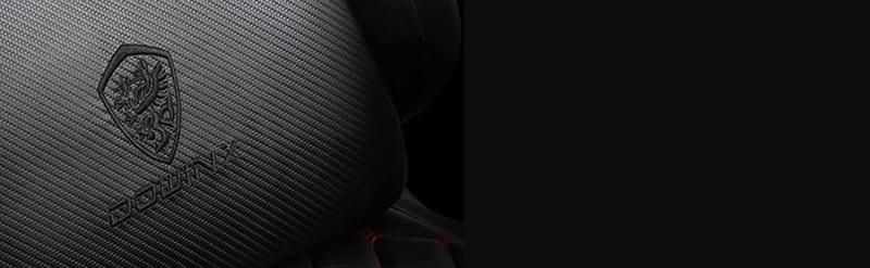 Dowinx Gaming Chair Office Chair PC Chair with Massage Lumbar Support, Racing Style PU Leather High Back Adjustable Swivel Task Chair with Footrest