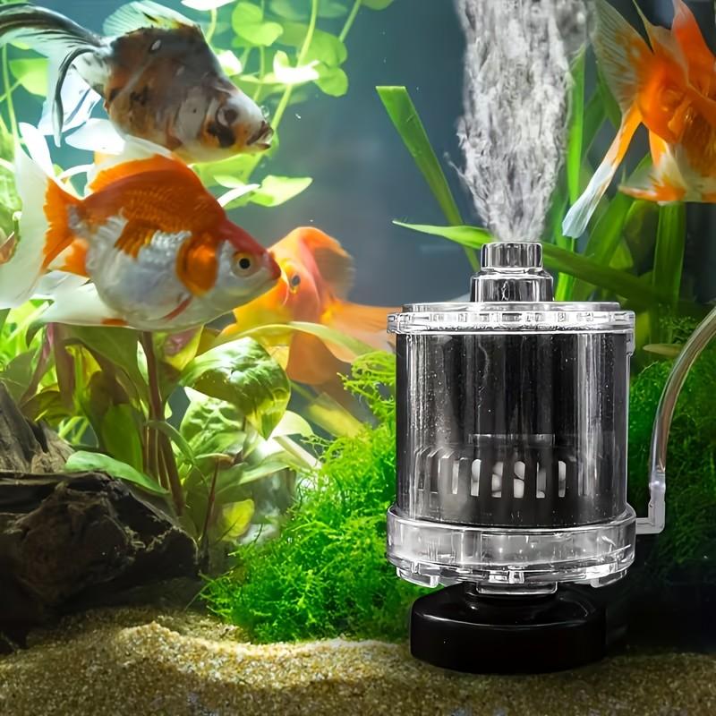 1 Pc Aquarium Compressed Air Sponge Filter for 5-20 Gallon Fish Tanks, Durable Bio Bubble Filter with Transparent Design, Crystal Clear Water, Ideal for Betta Fish, Shrimp and Fry