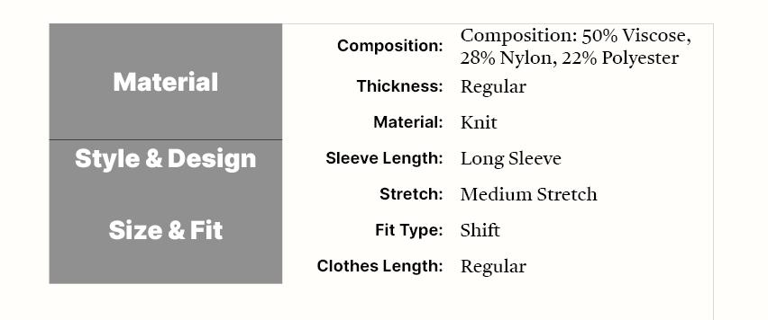 2 in 1 Panel Lapel Sweater