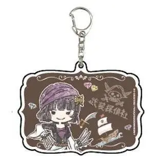 Anime Nakajima Atsushi Dazai Osamu Keychain Doll Edogawa Rampo Acrylic Keyring Bag Pendant Gift